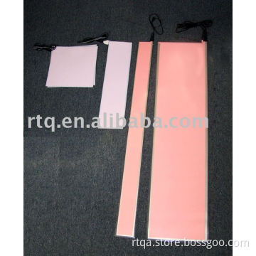el backlight ,el panel, el back light, el sheet